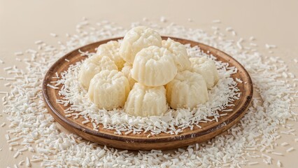 Authentic Latin Coconut Sweet Treat Featuring Shredded Coconut