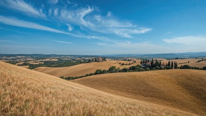 Fototapeta premium Spectacular sunny scenery in a rustic setting