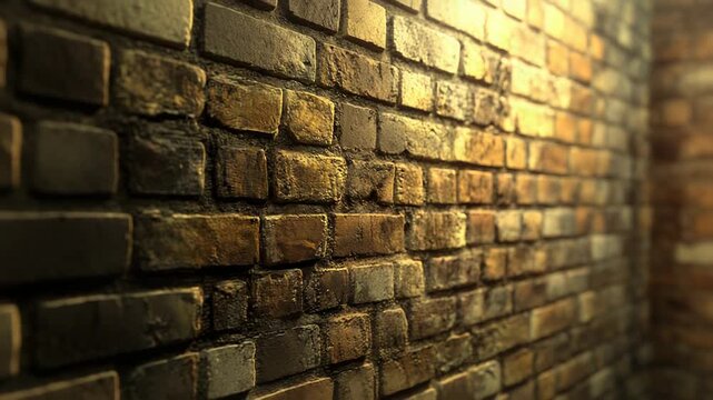 Old brick wall texture creating a rustic background