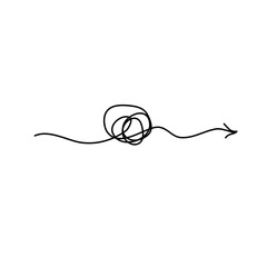 Obraz premium Psychotherapy drawing concept lines