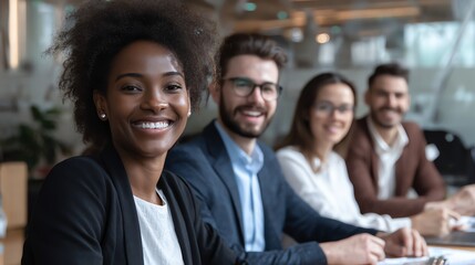Corporate HR team planning diversity recruitment initiatives