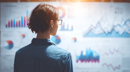 HR analyst tracking workforce trends for strategic planning