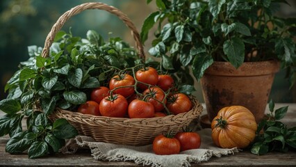 Vegetables Cultivated in the Backyard