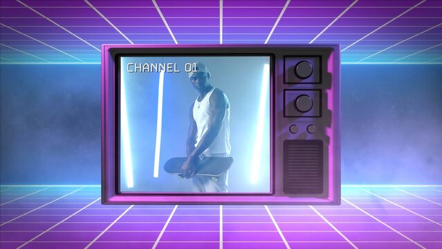 Retro Style Television