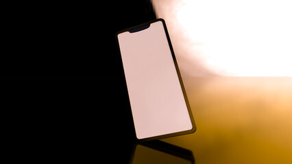 front-side-modern-smartphone-notch-isolated