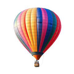 Fototapeta premium Colorful hot air balloon, festival, sky, sunrise, travel, adventure, isolated, graphic design