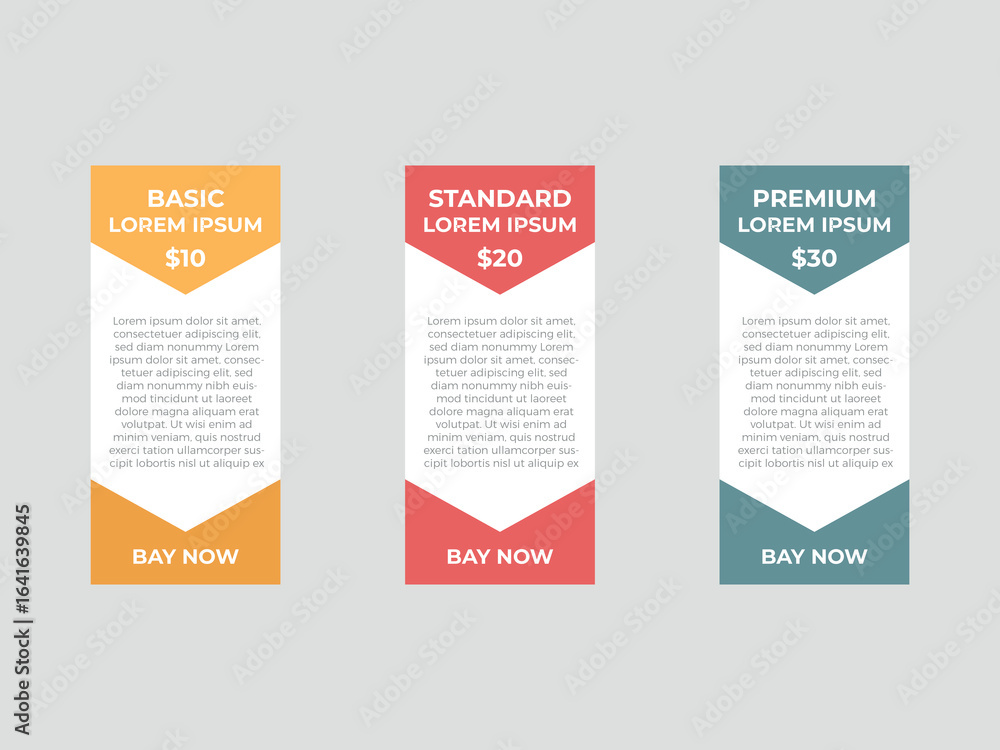 Poster business circle. 3 steps infographic icons designed for abstract background template milestone eleme