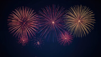 Spectacular Nighttime Pyrotechnics