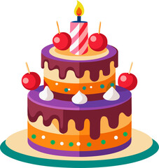 birthday cake icon
