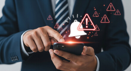 Security Alerts Notification System on Mobile Device	