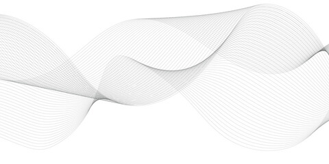 Abstract wave element for design. Abstract line art vector. Hand drawn doodle line design for cover, poster, web, print and wall decoration.