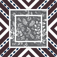 Seamless mosaic pattern design 