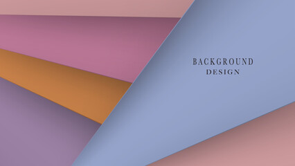 Abstract overlap layer wave shape background