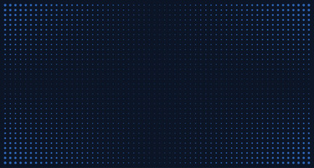 Abstract background with halftone dot pattern. Modern background vector illustration with half tone dots pattern. Futuristic tech style wallpaper or background with blue dot pattern. 