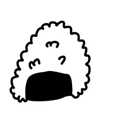 Japanese hand drawn Food