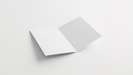 Outline of a clean paper flyer