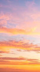 Fototapeta premium Colorful sunset sky