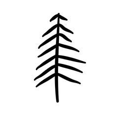 Fir tree doodle