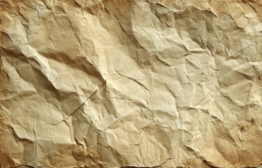 Wrinkled antique paper texture