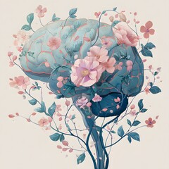 Neuroplasticity Art: Brain Regeneration with Natural Growth Elements
