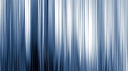 Vertical, blurred,  muted blue and white streaks