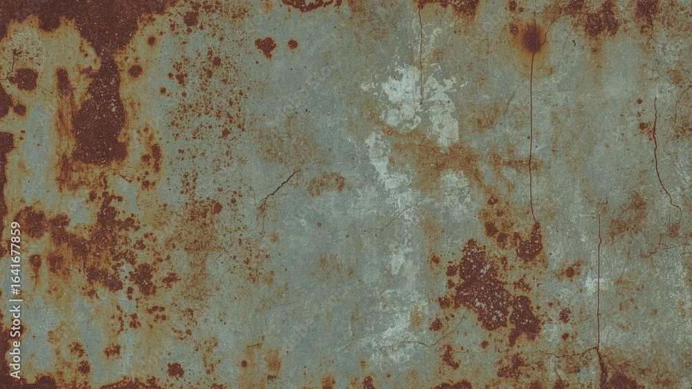 Poster distressed metal surface with rust for abstract and retro backgrounds