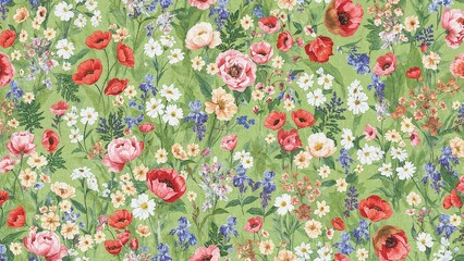 Floral Pattern Background
