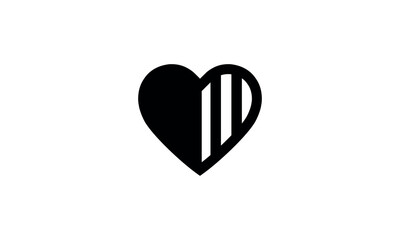 a graphic image with a prisoner of love theme, with a white background. Vector graphic base.