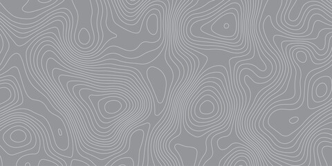 Abstract gray background with smooth contour lines, topographic map style pattern, minimalistic design, modern texture for wallpaper, digital art, graphic design, and creative projects.