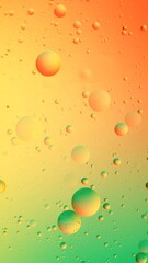 Colorful Artistic of Oil Drop Floating on the Water. Abstract Water Bubbles Background. Oil Drops on the Water Surface