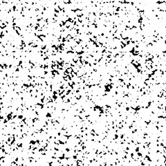 Seamless pattern, rough vector background, black and white