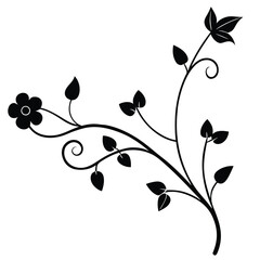 Florist element isolated floral wire on white background 