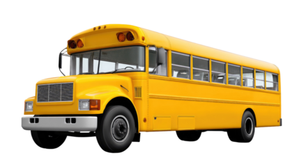 School Bus: A classic yellow school bus, a symbol of education and childhood adventures, stands ready to transport young learners. It is a vibrant and cheerful depiction of school-going time.