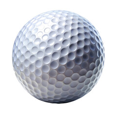 Golf Ball Isolated on White Background