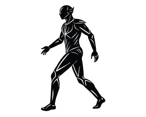 Obraz premium Walking Silhouette