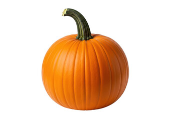 Obraz premium Ripe orange pumpkin isolated on transparent background