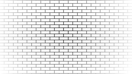 subway tile background. white brick seamless patter for kitchen backsplash, bathroom wall, shower. vector offset texture
