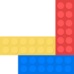 Obraz premium 어린이 블럭