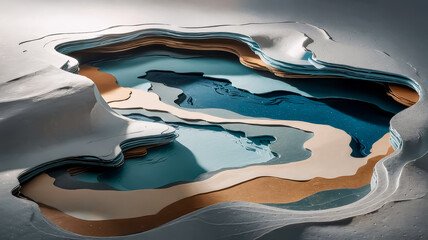 Snowfall 2025-26 texture. Abstract data visualization. Designer resource.