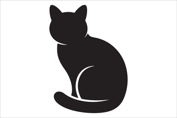 Midnight Whiskers: A Cat Silhouette Tale
