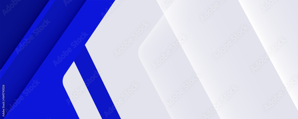 Poster abstract blue background with lines and modern technology design elements