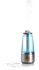 Modern humidifier on white background