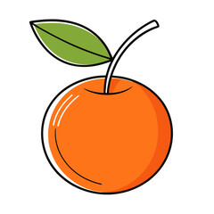 orange fruit icon