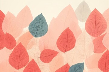 Obraz premium Leaf backgrounds abstract pattern.
