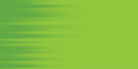 green pop art background in retro comic style with halftone dots modern dot. eps10