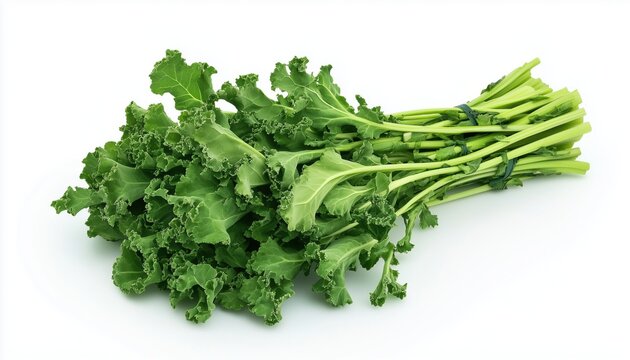 Cime Di Rapa: A Delicious Green Cruciferous Veggie At A Street Food Market In Puglia, Italy - Mediterranean Cuisine Vertical Photo