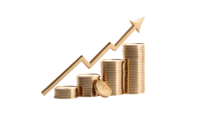 golden coins and graph