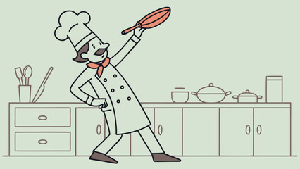 illustration of kitchen