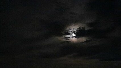 moon in the sky