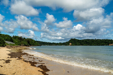 Point de vue du pont Kouri, Okinawa
